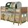 90 x 200 cm Buche massiv natur safari