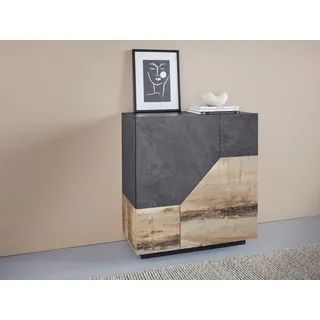 INOSIGN »ALIEN-Kommode, Schrank, Anrichte mit 2 Türen und 2 Fächern«, Sideboard Breite ca. 79 cm "100 % Made in Italy"