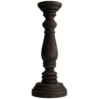 Dijk Kerzenhalter Holz schwarz Ø 14 x 35 cm