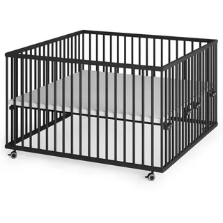 Sämann Laufgitter - Black Edition - Premium Kollektion | Gr.: 100x100 cm