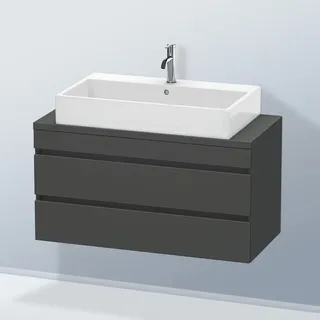 Duravit Waschtischunterschrank 2 Auszüge 100 x 51,2 x 47,8 cm Grau