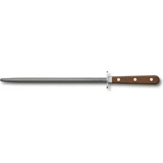 Victorinox Grand Maître, Abziehstahl, 25 cm, Wolframcarbid, rund, mod. Ahorn, Messerschärfer, Braun