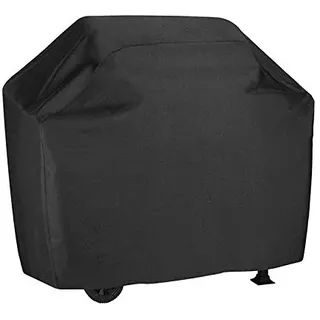 Grill Abdeckung wasserdichte Grill-Gasgrillabdeckung UCARE Large 210D Outdoor Gas Holzkohlegrill Gill Protector Abdeckung von Weber Brinkmann Char Broil Black (XL 170 * 61 * 117cm)