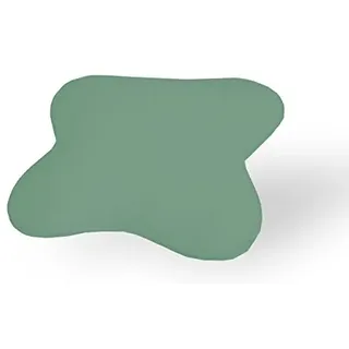 Dukal | Ersatzbezug für Ombracio/All Around Schlafkissen von Tempur | aus hochwertigem DOPPEL-Jersey | 100% Baumwolle | Farbe: jade