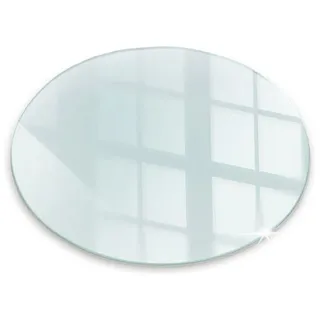 Tulup Gehärtete Glasplatte rund Ø 60 cm transparent