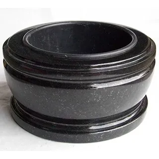 designgrab "Exclusiv Grande XL Grabschale Durchmesser 40 cm aus Granit Schwedisch Black