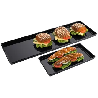 Contacto Auslageplatte, schwarz 40 cm, 20 cm Breit