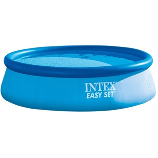Intex Easy Set Pool - Aufstellpool, Blau, 366cm x 366cm x 76cm