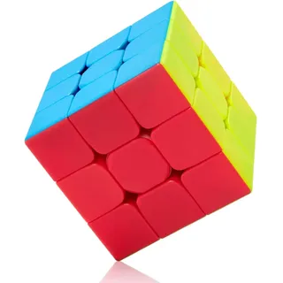 None Speed Zauberwürfel 3x3 Stickerless Puzzle mm John Magic Spielzeug