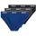 Slip 3er Pack blau S