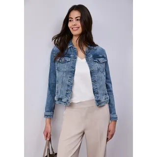 STREET ONE Jeansjacke in light stone | Gr.: 42