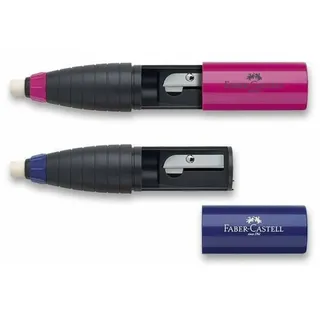 Faber-Castell Radiergummi mit Spitzer farbsortiert, 1 St.