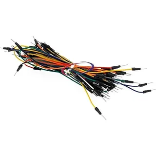 65-teiliges Breadboard-Überbrückungskabel für Arduino Starthilfe-Code-Draht-Set, Steckplatine, Kabelverbinder
