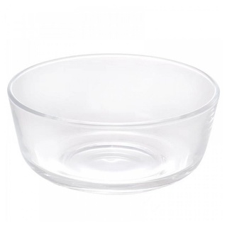 FELIXLEO Gläser-Set Glas Rührschüssel mit Deckel 1er-Set Rund Salatschüsseln für die Küche 1200 cl