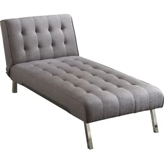 OTTO home Relaxliege Polyester 76 x 82 x 178 cm grau