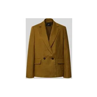 Blazer mit Pattentaschen Modell 'TEMPOLI', Oliv, L
