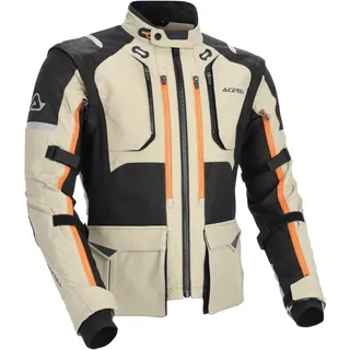 Acerbis Rally Pro Textiljacke Beige/Schwarz/Orange S