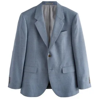 Next Baukastensakko Strukturierter Wollsakko im Slim Fit (1-tlg) blau 122 (GB: 48L)