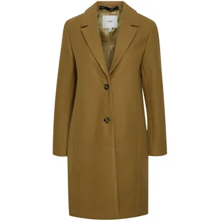 ICHI IHJANNET JA4 Damen Steppmantel Wintermantel Winterjacke Kurzmantel mit Reverskragen und Knöpfen, Größe:40, Farbe:Antique Bronze (171028) - 40