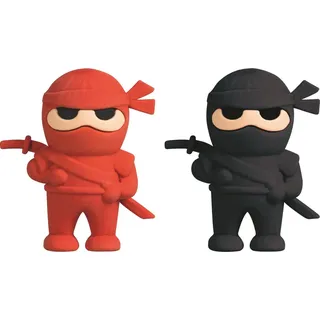 Baier & Schneider Radiergummi Ninja Power 3D 3 St.