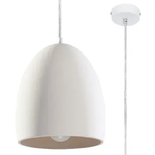 Sollux Flawiusz 1-flg. 30 cm Keramik weiß