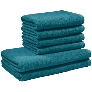 REDBEST Oceanside Handtuchset 6-tlg. petrol