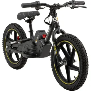 Actionbikes Motors Elektro-Kindermotorrad Kinder 250 W Elektrolaufrad Balance Bike - 3 Geschwindigkeitsstufen, herausnehmbarer Lithium-Ionen-Akku - Scheibenbremsen hinten schwarz