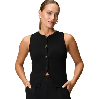 Zero Strickweste mit Knopfleiste Black Beauty,44 | 44