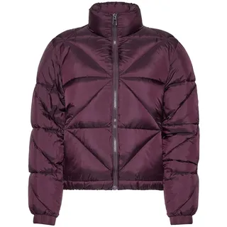 street one studio Kurze Jacke mit Stehkragen und Steppmuster Lila XS