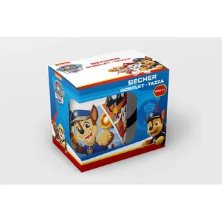 PAW PATROL Keramik Tasse mit 230 ml Inhalt im Geschenkkarton