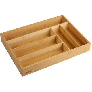 KESPER Besteckkasten FSC®-Bambus 35,5 x 25,5 cm Braun