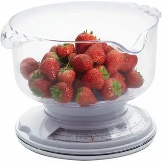 Kitchen Craft - KitchenCraft - Analoge Küchenwaage de mit Wiegebehälter, Kapazität de 3 kg