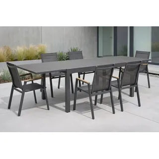 Hartman Garten-Essgruppe Aruba grau