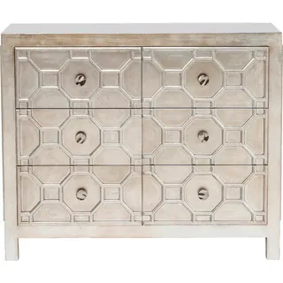 Kare Kommode 108 x 88 x 38 cm Silber
