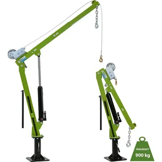 Trutzholm Pickup Kran Stahl 900 kg grün/schwarz