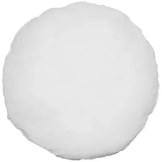 Haus und Deko Kopfkissen Kopfkissen Füllkissen rund Kissenfüllung Dekokissen Kissen Polyester, Bezug: Lustrasil-Vlies, Rückenschläfer,Seitenschläfer,Bauchschläfer weiß 40 cm x 40 cm