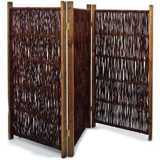 Noor Windschutz 120 x 180 cm beige Weide 3 St.