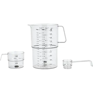 Rosti Mensura Messbecher-Set, klar 3tlg.