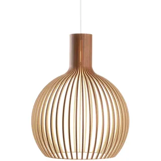 Secto - Octo 4240 Pendelleuchte, Ø 54 x H 68 cm, Walnuss
