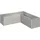 Belvedere Mini L150 152 x 152 x 45 cm quarzgrau-metallic