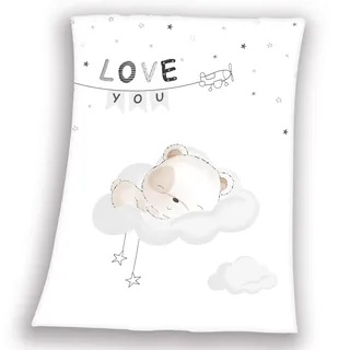 Baby Best Softpeachdecke Sleeping Little Bear