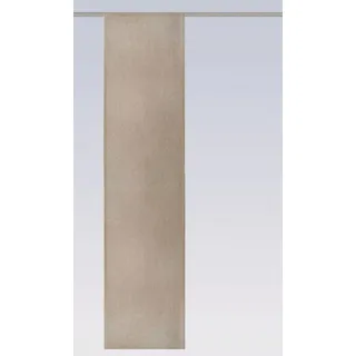 Vorhang GÖZZE Flächenvorhang LINUS taupe (BH 60x245 cm) BH 60x245 cm braun, Gözze braun