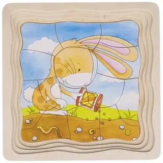 GoKi Schichtenpuzzle Gemüsebeet