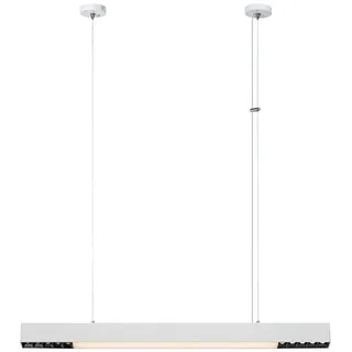 Moderne weiße lineare Pendel-/Deckenleuchte 80 cm variable Farbe LED 32W CALI Li