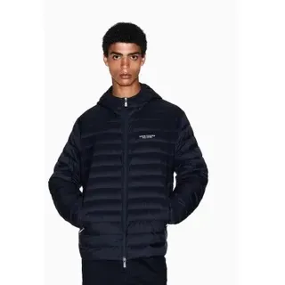 A|X Armani Exchange für Herren. XM001577AF16927UB101 Marineblaue Daunenjacke (XS), Lässig, Polyamid
