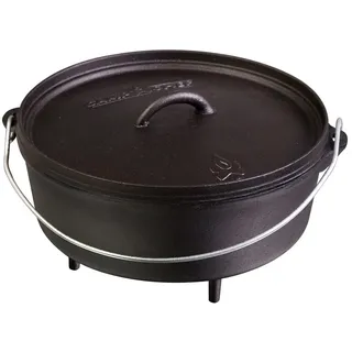 Camp Chef Classic Dutch Oven Topf 10` (25cm) - Feuertopf Gusseisen - mit Füßen