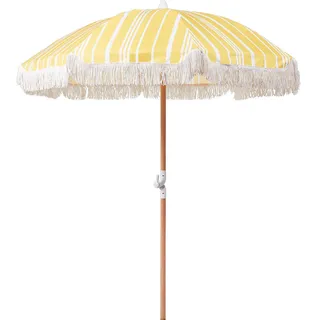 Beliani Mondello Ø 150 cm Gelb