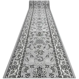 RugsX Morad Teppichläufer 80 x 370 cm Grau