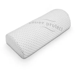 BestLivings Nackenstützkissen Halbrolle 42 x 20 cm Weiß