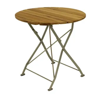 DEGAMO Bad Tölz Klapptisch Ø 77 x 72 cm natur